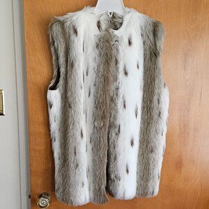 not fur real by duffel Ladies Lined Vest - Size XS